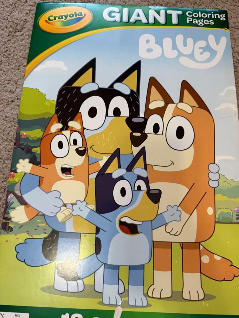 Bluey coloring activity bundle - Picture 6 of 7